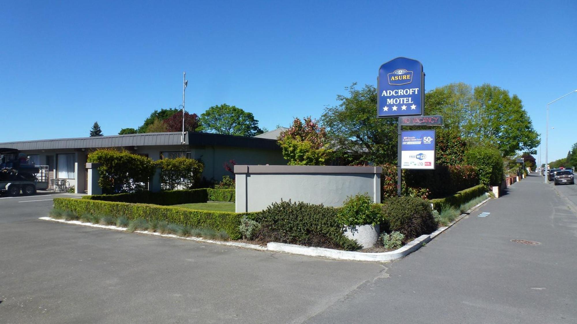 Asure Adcroft Motel Ashburton Exteriér fotografie