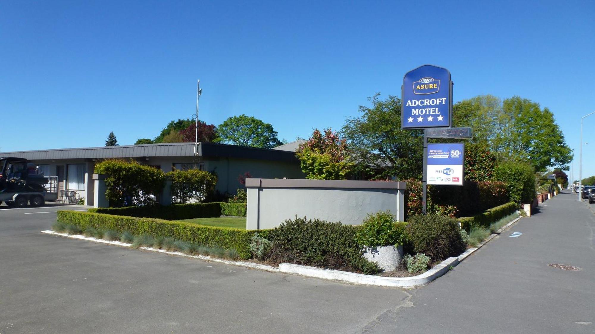 Asure Adcroft Motel Ashburton Exteriér fotografie