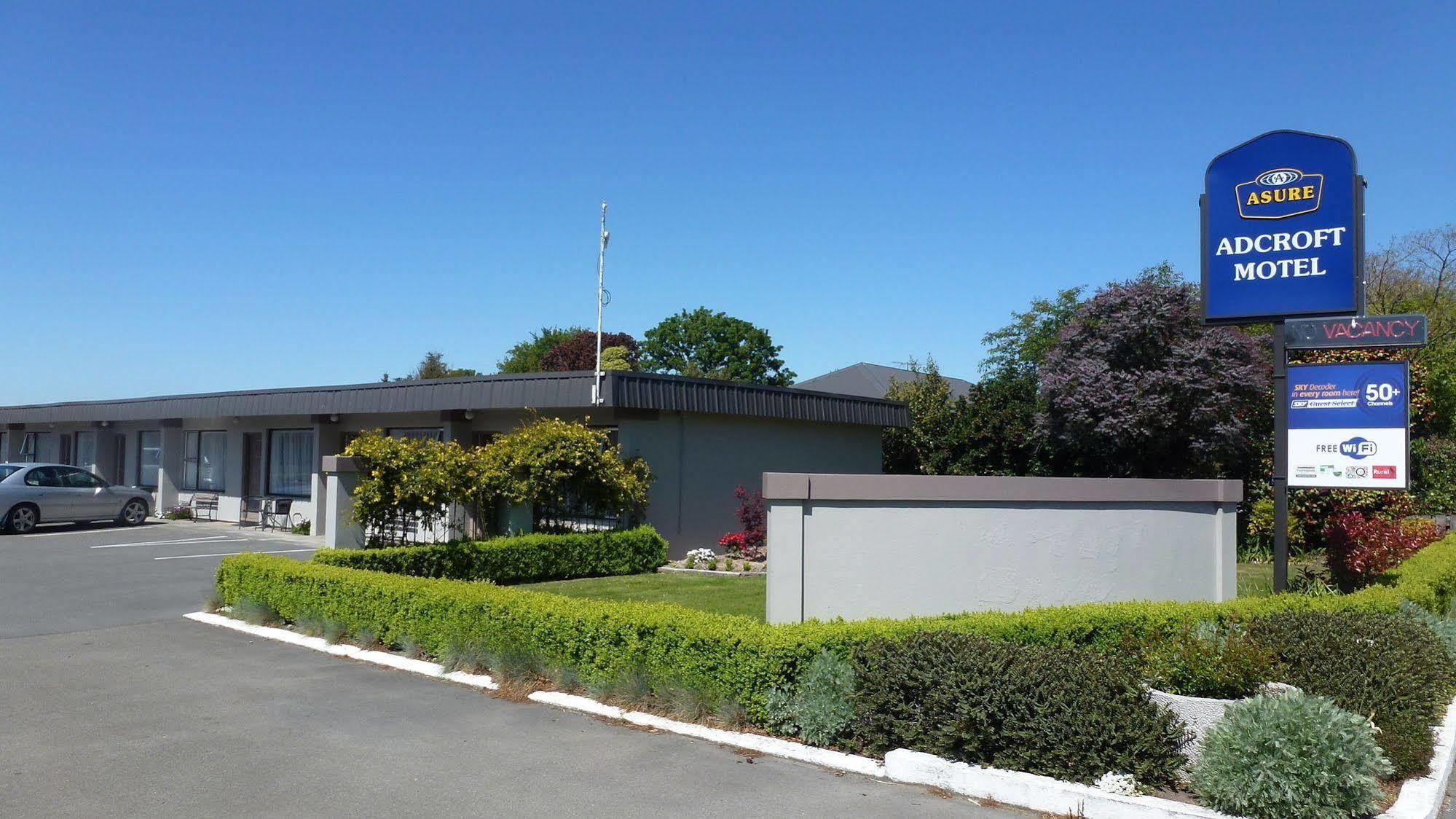 Asure Adcroft Motel Ashburton Exteriér fotografie